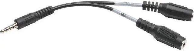 Alt view image 4 of 7 - Tripp Lite P318-06N-MFF 0.5-ft Stereo Audio Cable, Black