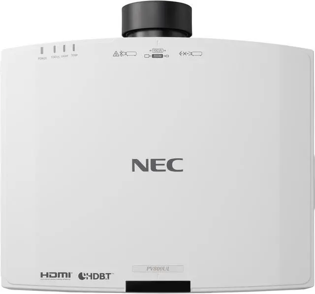 Alt view image 3 of 8 - NEC Display PV710UL-W1-13 Ultra Short Throw LCD Projector 16:10 Ceiling Mountable White NPPV710ULW113ZL