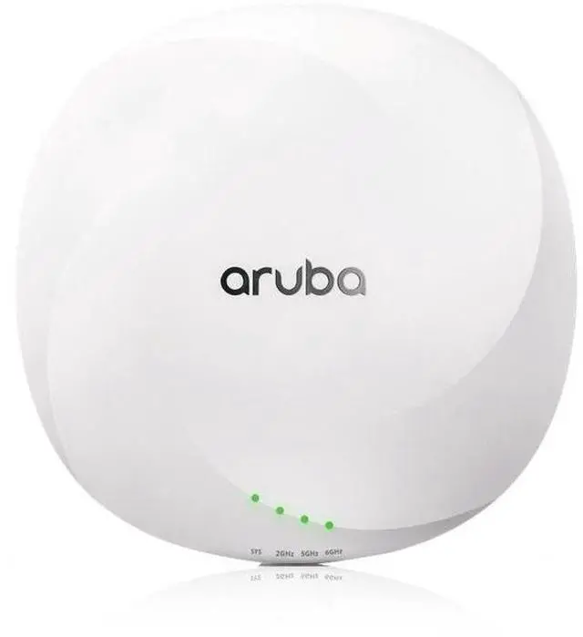 Main image of Aruba AP-635 Tri Band 802.11ax 3.90 Gbit/s Wireless Access Point - Indoor - TAA Compliant - 2.40 GHz, 5 GHz, 6 GHz - Internal - MIMO Technology - 2 x Network (RJ-45) - 2.5 Gigabit Ethernet - PoE Ports