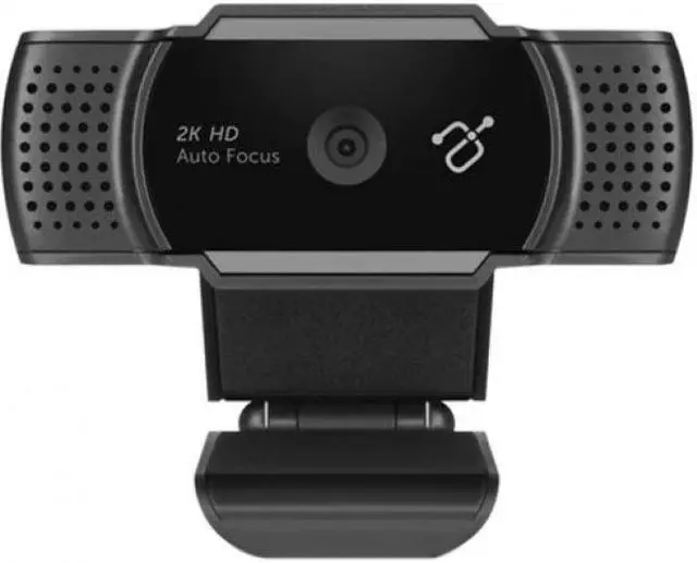 Alt view image 5 of 15 - Aluratek AWC2KF Video Conferencing Camera - 5 Megapixel - 30 fps - Black, Gray - USB 2.0 - 2592 x 1944 Video - CMOS Sensor - Auto-focus - Microphone - Computer, Notebook