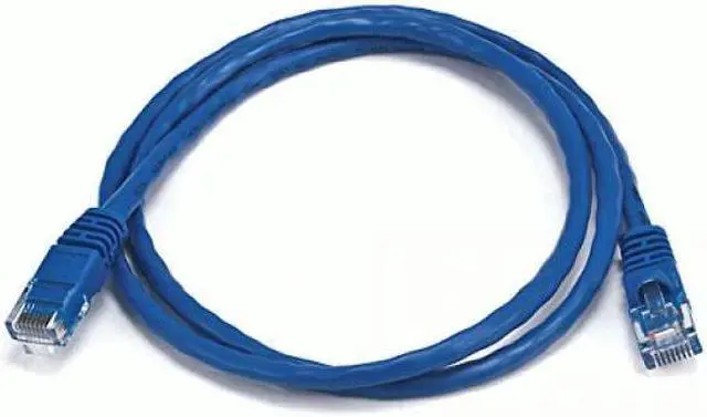 Alt view image 9 of 13 - Monoprice Cat5e Ethernet Patch Cable - 3 Feet - Blue | Network Internet Cord - RJ45, Stranded, 350Mhz, UTP, Pure Bare Copper Wire, 24AWG