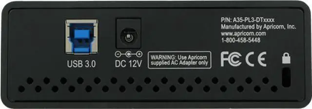 Alt view image 9 of 11 - APRICORN Aegis Padlock DT 6TB USB 3.0 FIPS 140-2 Encrypted USB 3.0 Desktop Hard Drive with PIN Access ADT-3PL256F-6000 Black