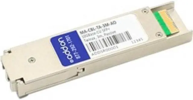 Alt view image 5 of 5 - AddOn MA-CBL-TA-3M-AO 9.84 ft. Cat Twinaxial Black Network Ethernet Cable
