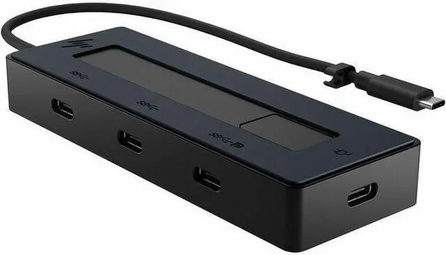 Alt view image 5 of 11 - HP 4K USB-C Multiport Docking Station 6G843A