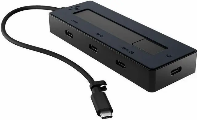 Alt view image 8 of 11 - HP 4K USB-C Multiport Docking Station 6G843A