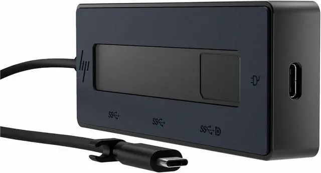 Alt view image 11 of 11 - HP 4K USB-C Multiport Docking Station 6G843A