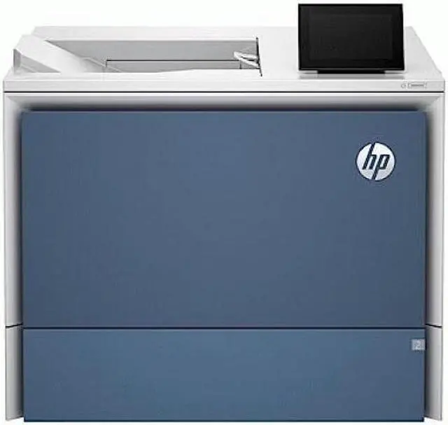 Alt view image 2 of 9 - HP LaserJet Enterprise 6701dn Desktop Wireless Color Laser Printer 58M42A