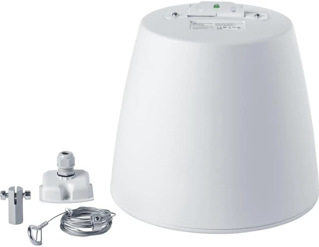 Alt view image 6 of 12 - 6.5" Pendant Speaker - White 70v/100v - 8ohm