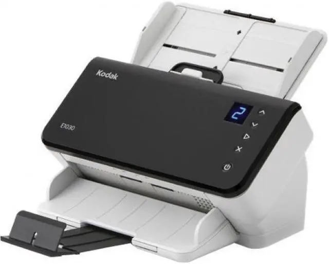 Main image of Kodak Alaris E1030 Sheetfed Scanner - 600 dpi Optical - 24-bit Color - 30 ppm (Mono) - 30 ppm (Color) - Duplex Scanning - USB