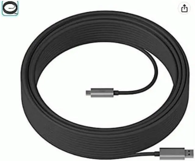 Main image of Logitech 5M ACTIVE COPPER CABLE FOR LOGITECH SWYTCH
