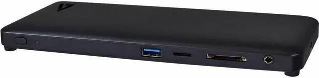 Alt view image 11 of 14 - V7 USB-C Alt Mode Triple Display Docking Station DOCKUCPT3D