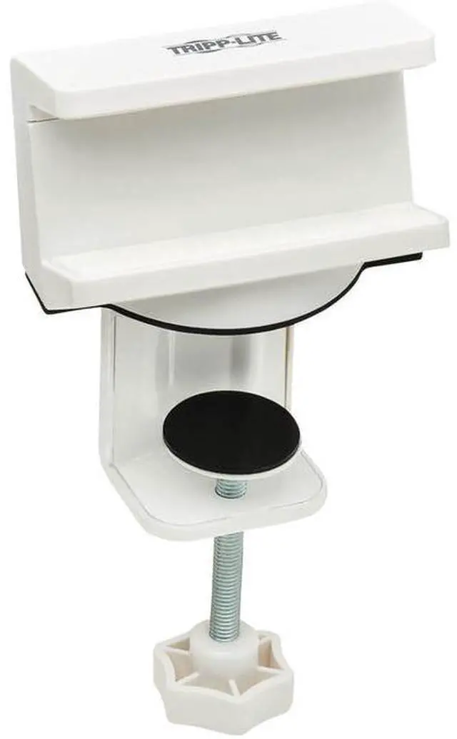 Alt view image 5 of 11 - Eaton Tripp Lite Series Clamp-On Power Strip Holder White CLAMPUSW