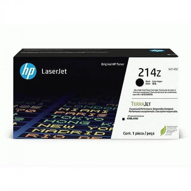 Alt view image 2 of 7 - HP 214Z Blk Original LaserJet Toner Crtg, Average cartridge yields 31,000