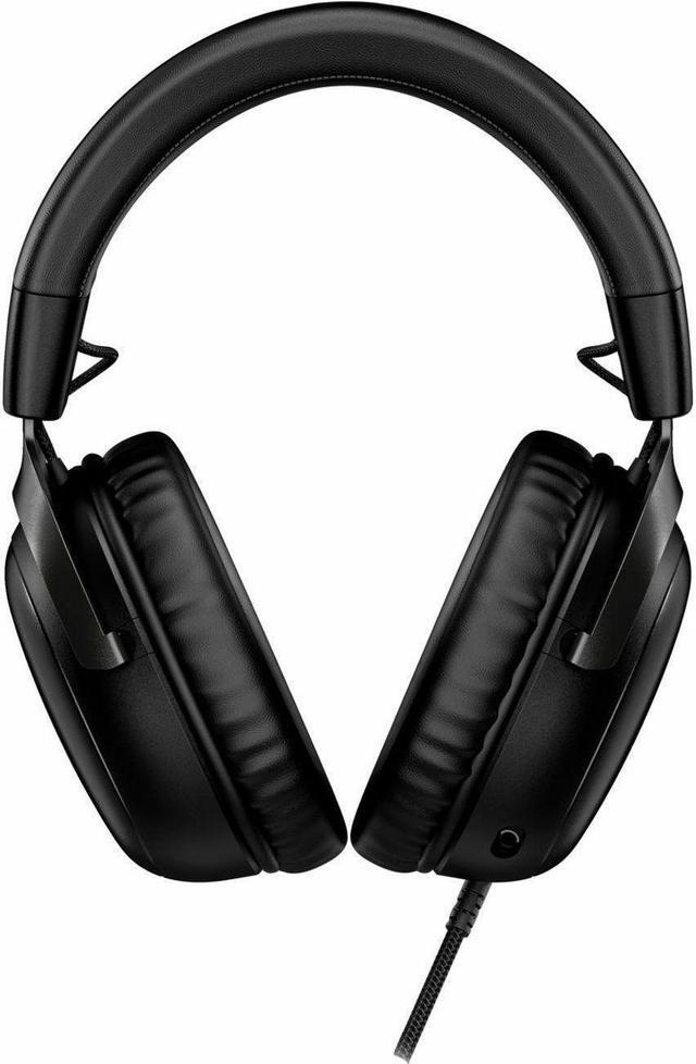 Alt view image 4 of 9 - HyperX Cloud III – Wired Gaming Headset, PC, PS5, Xbox Series X|S, Angled 53mm Drivers, DTS Spatial Audio, Memory Foam, Durable Frame, Ultra-Clear 10mm Mic, USB-C, USB-A, 3.5mm – Black
