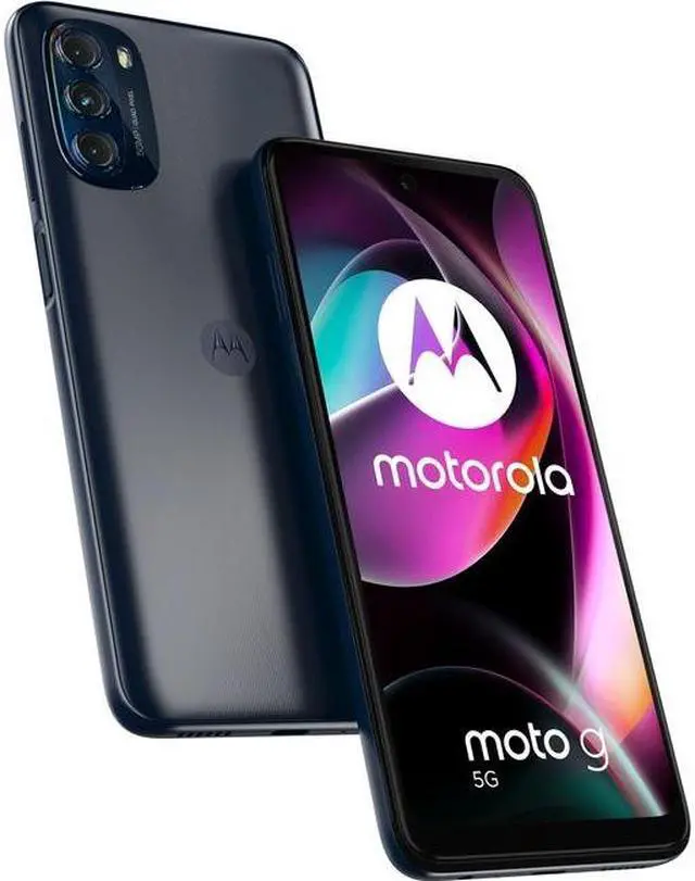Alt view image 4 of 10 - Motorola - Moto G 5G 256GB (2022 Unlocked) - Moonlight Gray PATE0002US Smart Cell Phone Smartphone