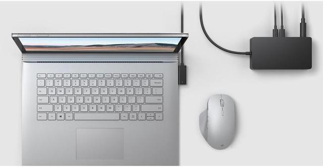 Alt view image 15 of 19 - Microsoft 1GK-00001 Surface Dock 2 - Docking Station - 2 x USB-C