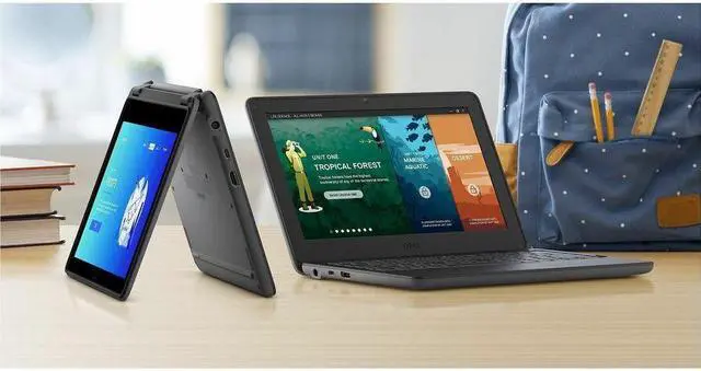 Alt view image 8 of 8 - Dell Latitude 3000 3140 11.6" Touchscreen Convertible 2 In 1 Notebook - Hd -