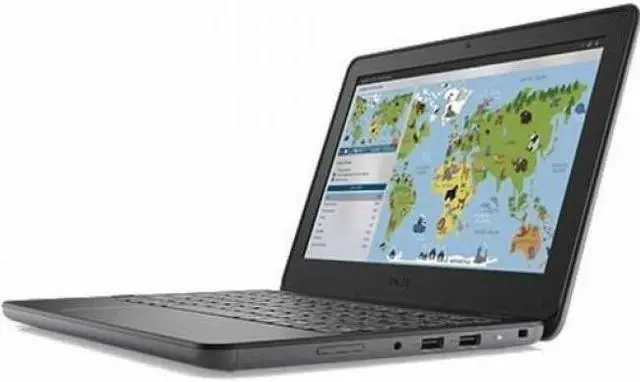 Alt view image 3 of 7 - Dell Latitude 3140 11.6" Clamshell Notebook - Intel N-Series N100 - 4 GB - 64 GB Flash Memory - Windows 11 Pro Education - Intel UHD Graphics - Webcam - IEEE 802.11 a/b/g/n/ac/ax Wireless   2NKX4