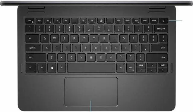 Alt view image 4 of 7 - Dell Latitude 3140 11.6" Clamshell Notebook - Intel N-Series N100 - 4 GB - 64 GB Flash Memory - Windows 11 Pro Education - Intel UHD Graphics - Webcam - IEEE 802.11 a/b/g/n/ac/ax Wireless   2NKX4