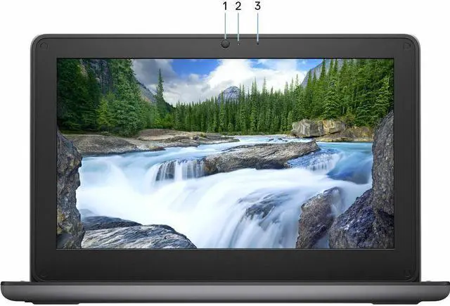 Alt view image 6 of 7 - Dell Latitude 3140 11.6" Clamshell Notebook - Intel N-Series N100 - 4 GB - 64 GB Flash Memory - Windows 11 Pro Education - Intel UHD Graphics - Webcam - IEEE 802.11 a/b/g/n/ac/ax Wireless   2NKX4