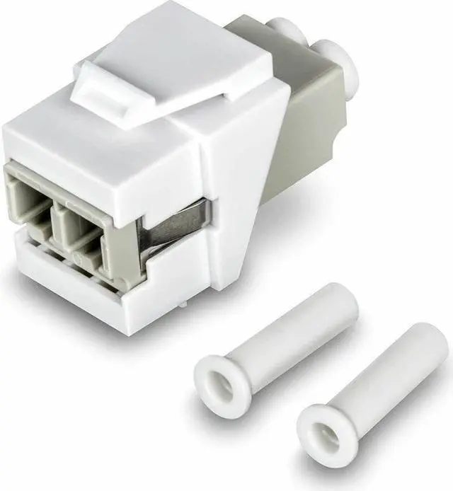 Alt view image 13 of 16 - TRENDnet TC-K05LC, LC Duplex Fiber Optic Keystone Coupler Jacks 5-Pack