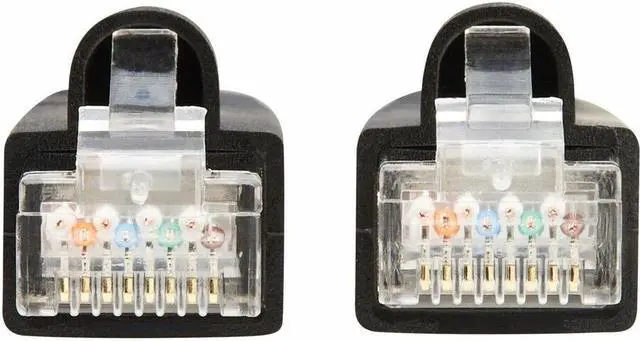 Alt view image 5 of 7 - Tripp Lite by Eaton Cat8 40G Snagless SSTP Ethernet Cable RJ45 M/M PoE Black 10 ft. 3.1 m N272F10BK