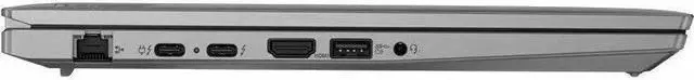 Alt view image 5 of 19 - Lenovo ThinkPad T14 Gen 4 21HD002BUS 14" Notebook - WUXGA - 1920 x 1200 - Intel Core i7 13th Gen i7-1355U Deca-core (10 Core) - 16 GB Total RAM - 16 GB On-board Memory - 512 GB SSD - Storm Gray -