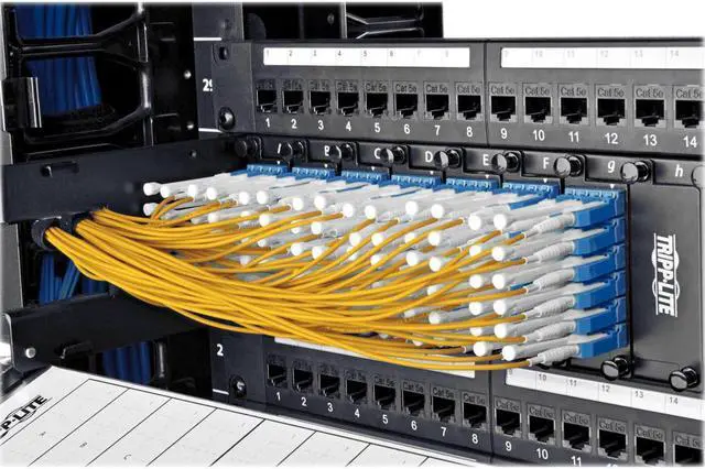 Alt view image 6 of 11 - DUPLEX SINGLEMODE 8.3/125 FIBER PATCH CABLE (LC/LC), PUSH/PULL TABS, 2 M (6 FT.)