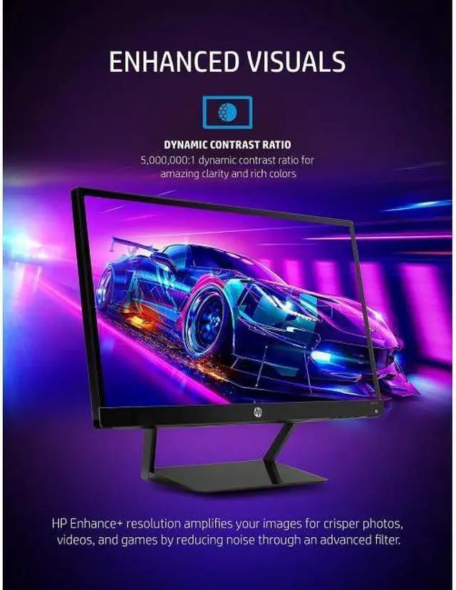 Alt view image 18 of 20 - HP Pavilion 22cwa 21.5" Full HD 1920 x 1080 D-Sub HDMI LED Backlight IPS Monitor
