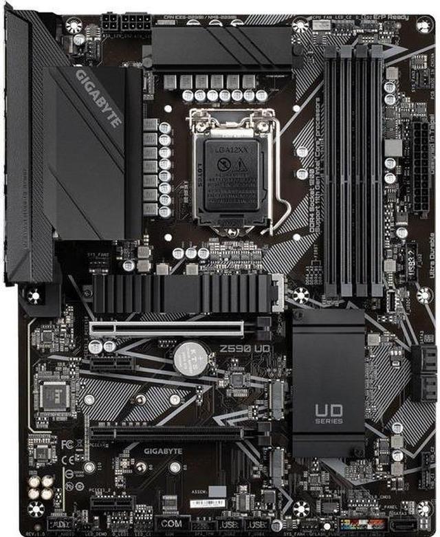 Alt view image 3 of 6 - Gigabyte Ultra Durable Z590 UD Desktop Motherboard - Intel Z590 Chipset - Socket