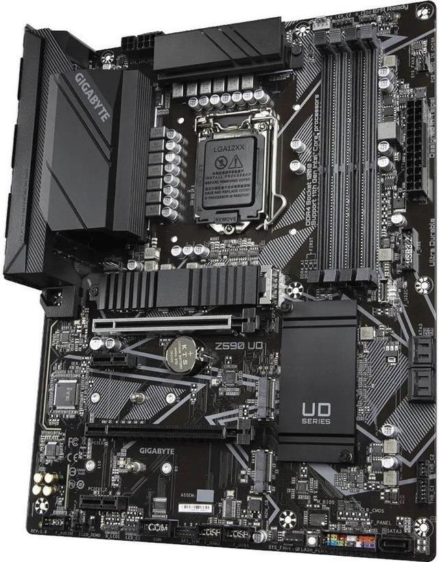 Alt view image 5 of 6 - Gigabyte Ultra Durable Z590 UD Desktop Motherboard - Intel Z590 Chipset - Socket