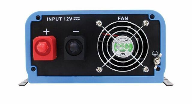 Alt view image 5 of 7 - Tripp Lite 1500W Compact Power Inverter - 3x 5-15R, USB Charging, Pure Sine Wave