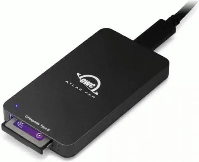 Alt view image 2 of 8 - OWC ATLAS FXR THUNDERBOLT (USB-C) + USB CFEXPRESS CARD READER