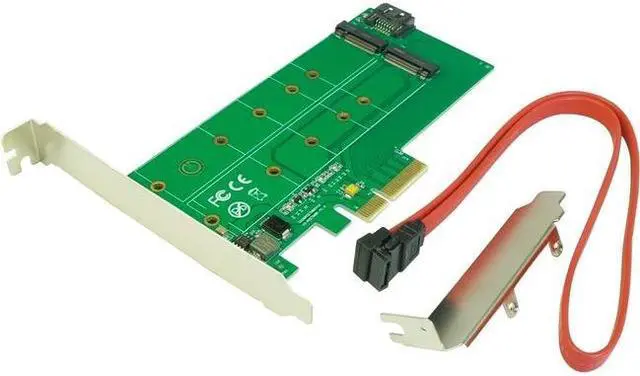 Alt view image 6 of 13 - PCIe M.2 Adapter Card