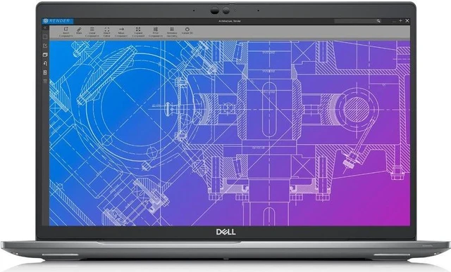 Alt view image 7 of 7 - Dell Precision 3000 3570 15.6" Mobile Workstation - Full HD - 1920 x 1080 - Intel Core i5 12th Gen i5-1245U Deca-core (10 Core) 1.60 GHz - 16 GB Total RAM - 256 GB SSD - Intel Chip - Windows 11 P