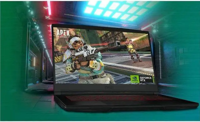 Alt view image 6 of 19 - MSI Thin GF63 THIN GF63 12VF-436US 15.6" Gaming Notebook - Full HD - 1920 x 1080 - Intel Core i7 12th Gen i7-12650H Deca-core (10 Core) 1.70 GHz - 16 GB Total RAM - 512 GB SSD - Black - Intel Chi