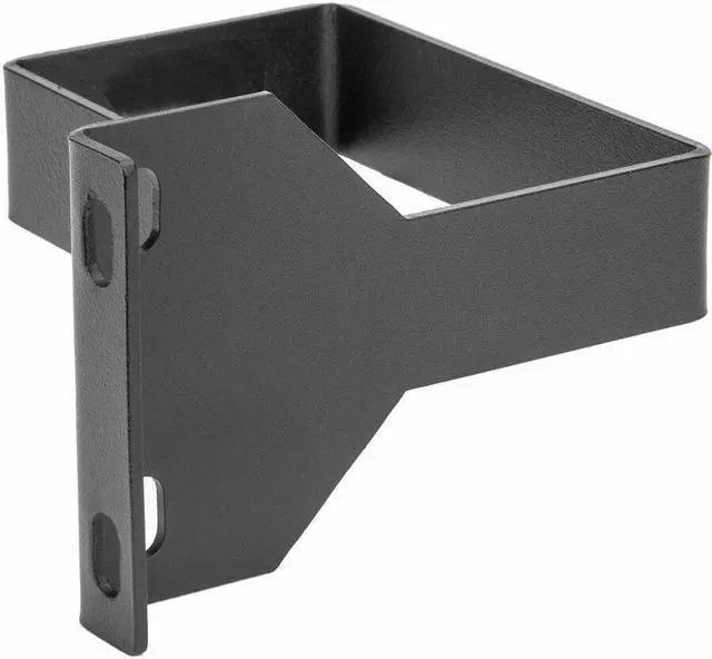 Alt view image 4 of 15 - Rocstor Vertical Cable Management Hook - D-ring - Black - 1 - 1.5U Rack Height - Steel