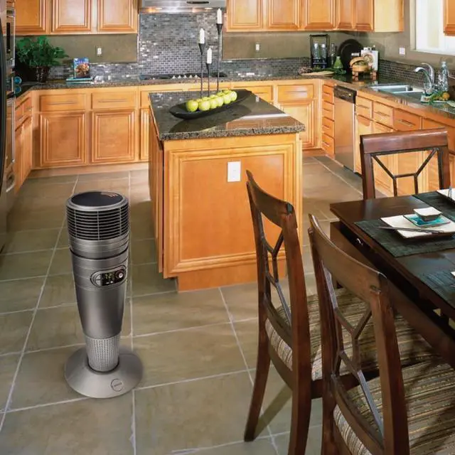 Alt view image 11 of 13 - Lasko Full-Circle Warmth Ceramic Heater with Remote Control