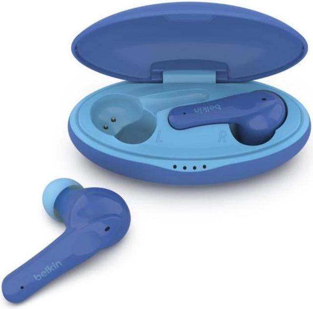 Alt view image 6 of 8 - SoundForm Nano Wireless Earbuds for Kids Blue
