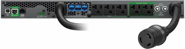 Alt view image 7 of 9 - APC by Schneider Electric Smart-UPS Ultra, 2200VA 120V 1U, with Lithium-Ion Battery, with SmartConnect - 1U Rack/Tower/Wall/Ceiling/Desktop Mountable - 1.50 Hour Recharge - 6.05 Minute Stand-by - 120