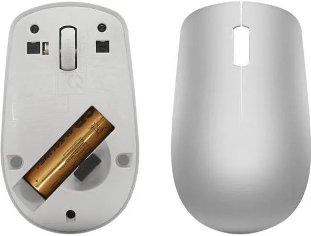 Alt view image 9 of 13 - Lenovo 530 Wireless Mouse (Platinum Grey)