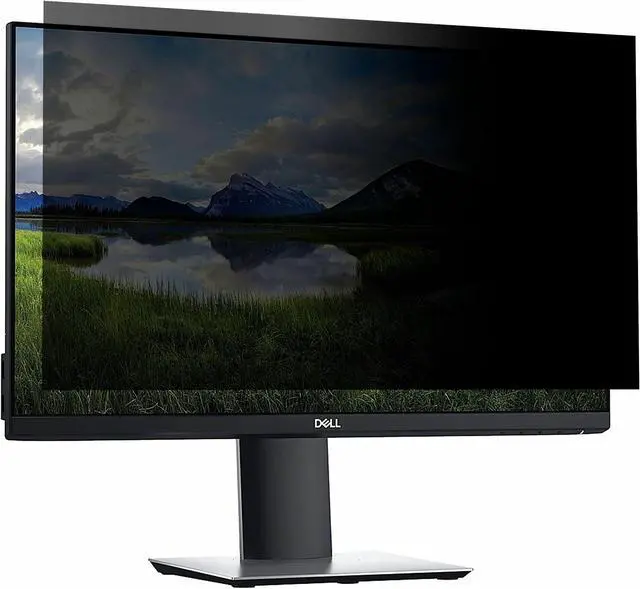 Alt view image 2 of 4 - Targus 4Vu Privacy Screen for 23" Edge to Edge Infinity Monitors (16:9) Clear - For 23" Widescreen LCD Monitor - 16:9 - Glare Resistant