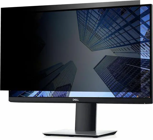 Alt view image 3 of 4 - Targus 4Vu Privacy Screen for 23" Edge to Edge Infinity Monitors (16:9) Clear - For 23" Widescreen LCD Monitor - 16:9 - Glare Resistant