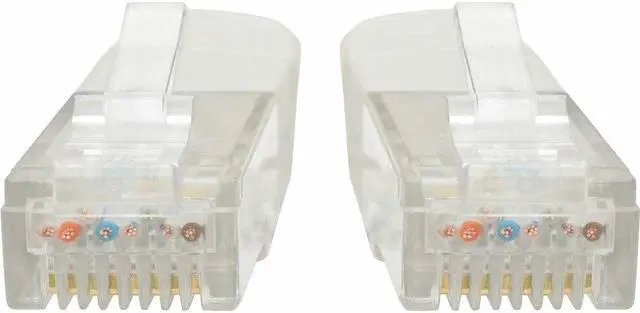 Alt view image 11 of 13 - Tripp Lite Premium N200-020-WH RJ-45 Patch Network Cable