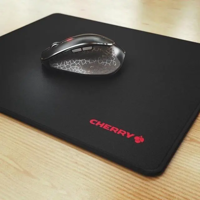 Alt view image 6 of 8 - CHERRY MP 1000 Premium Mouse Pad XL - 0.20" x 13.78" x 11.81" Dimension - Black - Rubber - Anti-slip, Water Proof, Wear Resistant, Tear Resistant, Fray Resistant - Extra Large