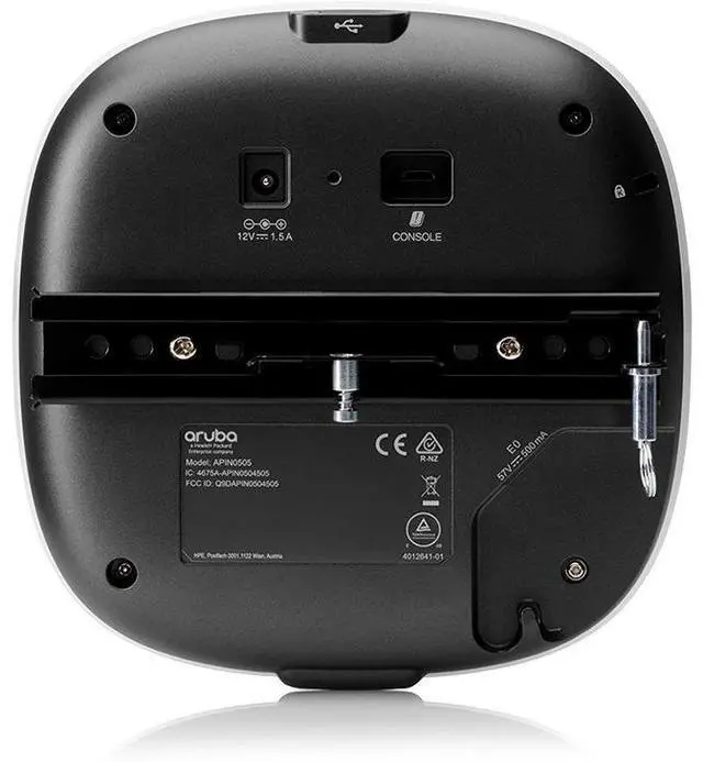 Alt view image 2 of 2 - Aruba AP-505 802.11ax 1.77 Gbit/s Wireless Access Point - TAA Compliant - 2.40 GHz, 5 GHz - MIMO Technology - 1 x Network (RJ-45) - Gigabit Ethernet - Bluetooth 5 - Ceiling Mountable