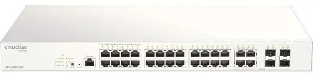 Alt view image 7 of 13 - D-Link 28-Port Nuclias Cloud-Managed Switch