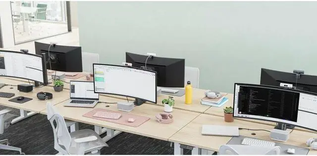 Alt view image 6 of 13 - Logitech BRIO 505 Webcam 4 Megapixel 60 fps Off White USB Type C 960001454