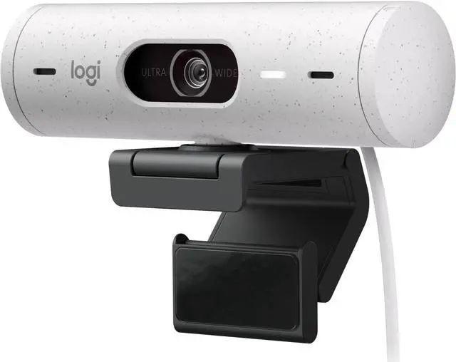 Alt view image 3 of 13 - Logitech BRIO 505 Webcam 4 Megapixel 60 fps Off White USB Type C 960001454