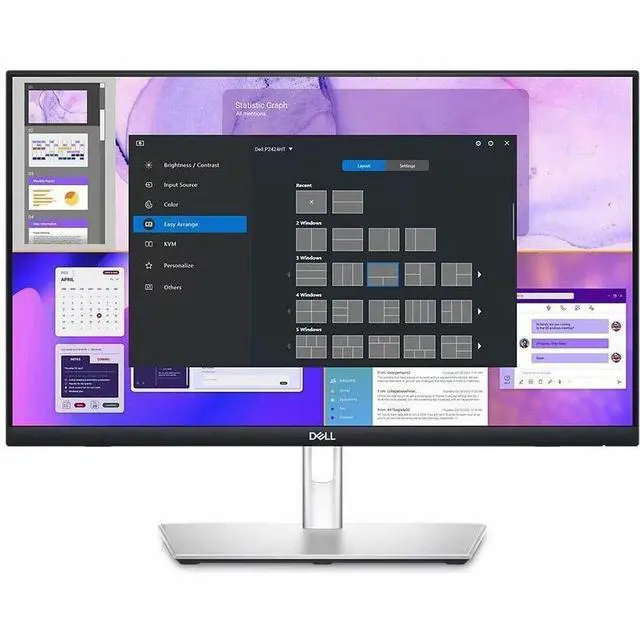 Alt view image 7 of 11 - Dell P2424HT 23.8" LED Touchscreen Monitor - 16:9 - 5 ms GTG (Fast) - 24" Class - 10 Point(s) Multi-touch Screen - 1920 x 1080 - Full HD - In-plane Switching (IPS) Technology - 16.7 Million